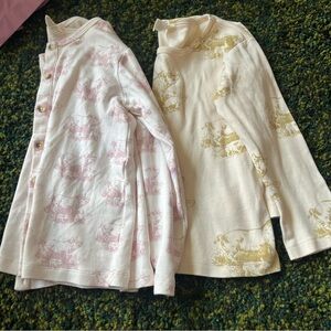 🐖 Kate Quinn organic cotton Pig shirt and cardigan